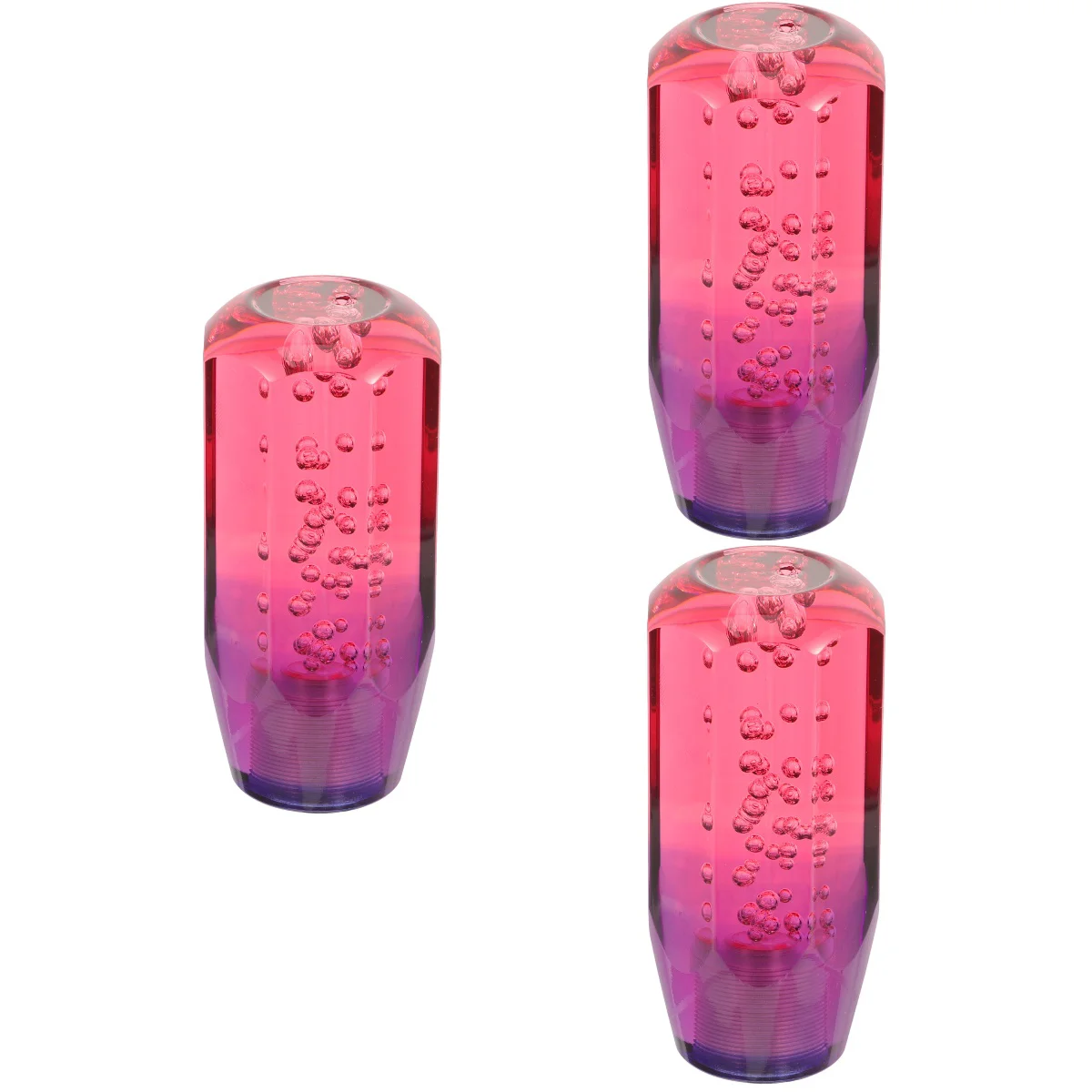 

3pcs Gear Shift Knob 10cm Automatic Shift Knob Car Gear Lever Stick Handle Supply
