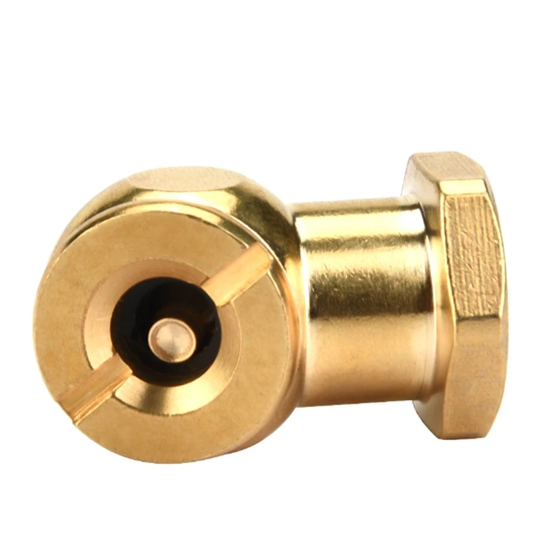 

1/4NPT Female Thread Pump Head, Tire Pump Nozzle, Car Nozzle Thread Collet For Tire End Of Air Tubes To Inflate Tires.