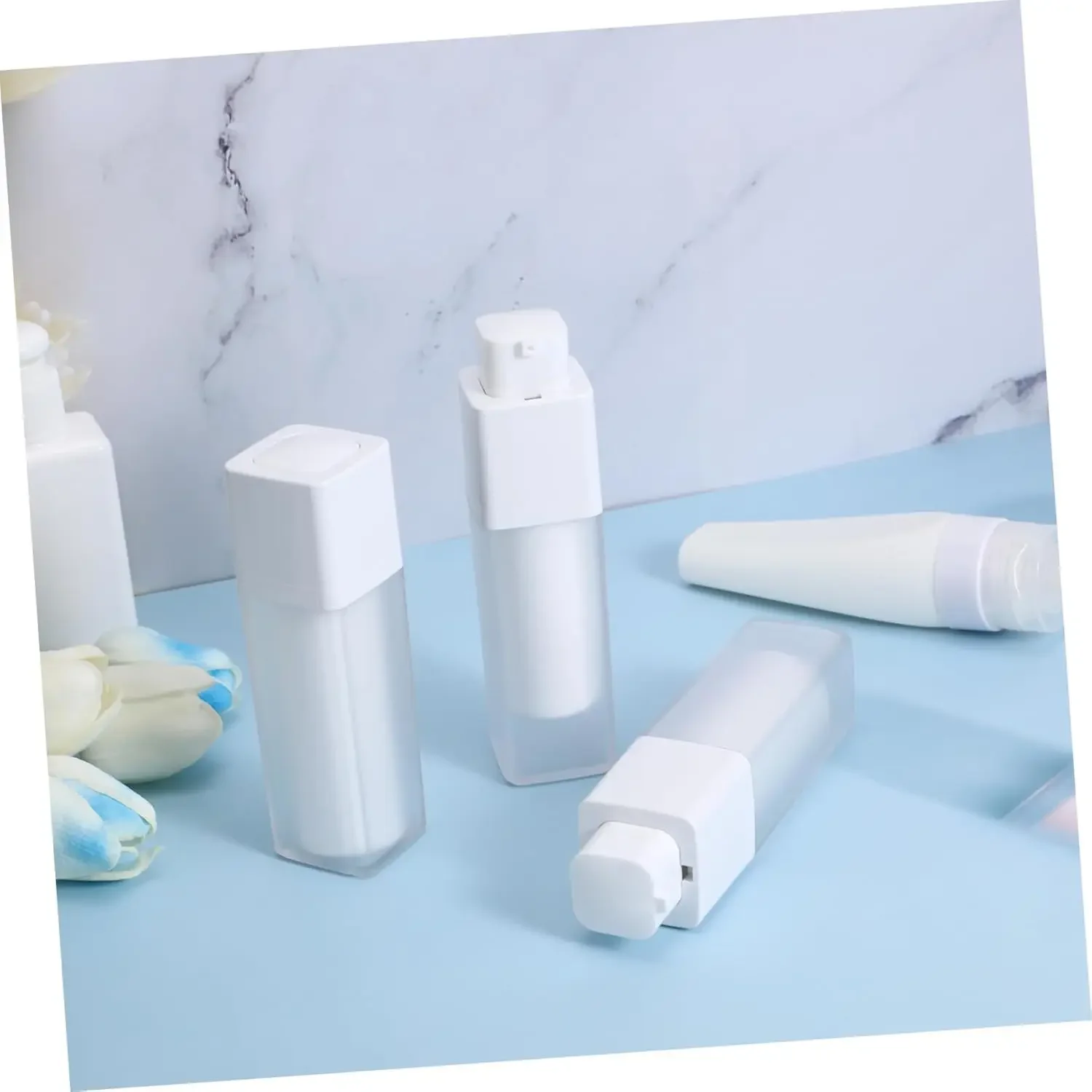 20 шт. пластиковые флаконы для лосьона 15-50 мл