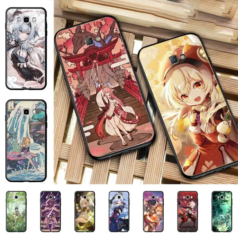 

Genshin Impact Game Phone Case for Samsung J 2 3 4 5 6 7 8 prime plus 2018 2017 2016 core