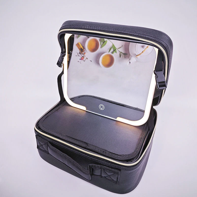 Портативный Косметичка С Перезаряжаемой Подсветкой И 3-ступенчатыми Настройками