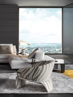 italian light luxury designer leisure chair club reception chair bedroom sofa chair