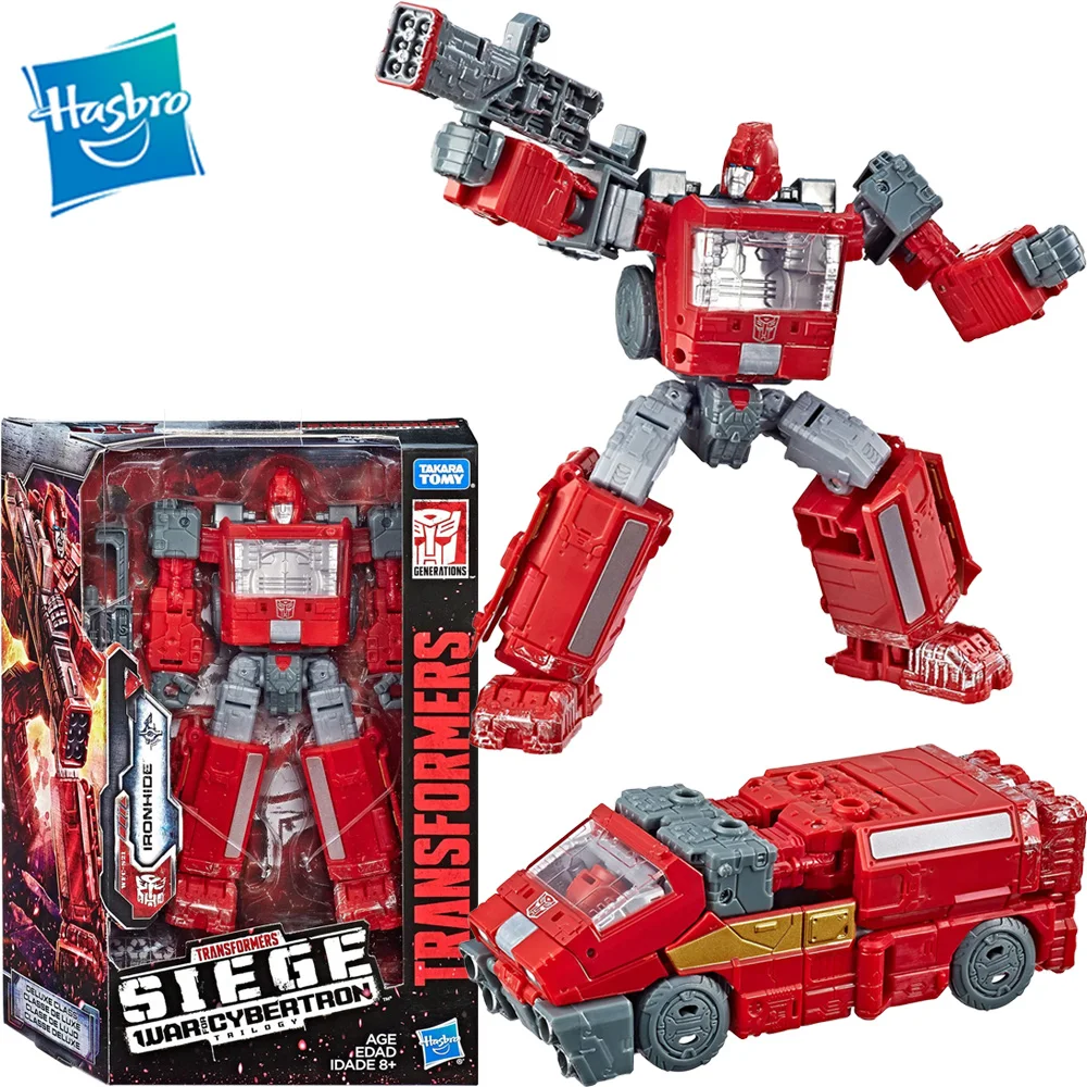 

[In Stock] Hasbro Transformers Generations War For Cybertron Deluxe Class WFC-S21 Ironhide Action Figure Collection Model Toys