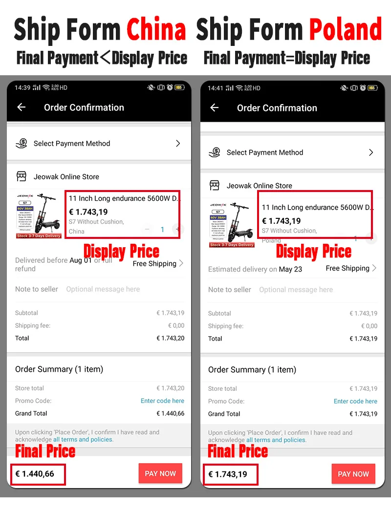 Мощные внедорожные электрические скутеры 11 дюймов долговечность 5600 Вт двойной