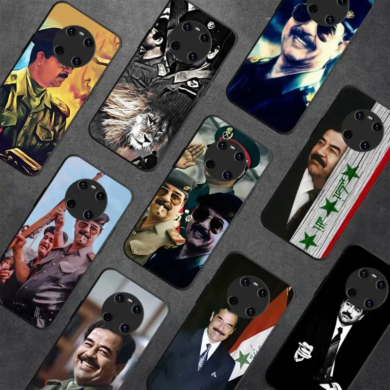 

RuiCaiCa Saddam Hussein Iraq Phone Case For Huawei Y 5 Y62019 Y52018 Y92019 Luxury funda case for 9prime2019