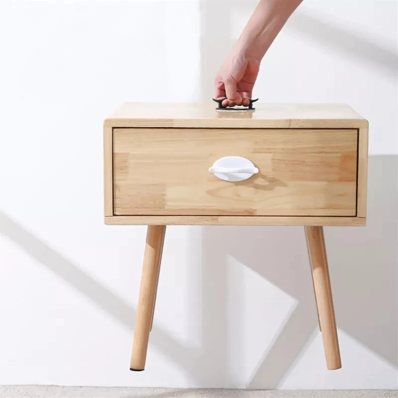 

Self-adhesive Door Handle Modern Minimalist Wardrobe Pulls Punch-free Furniture Hardware Drawer Handle Furniture Decoration