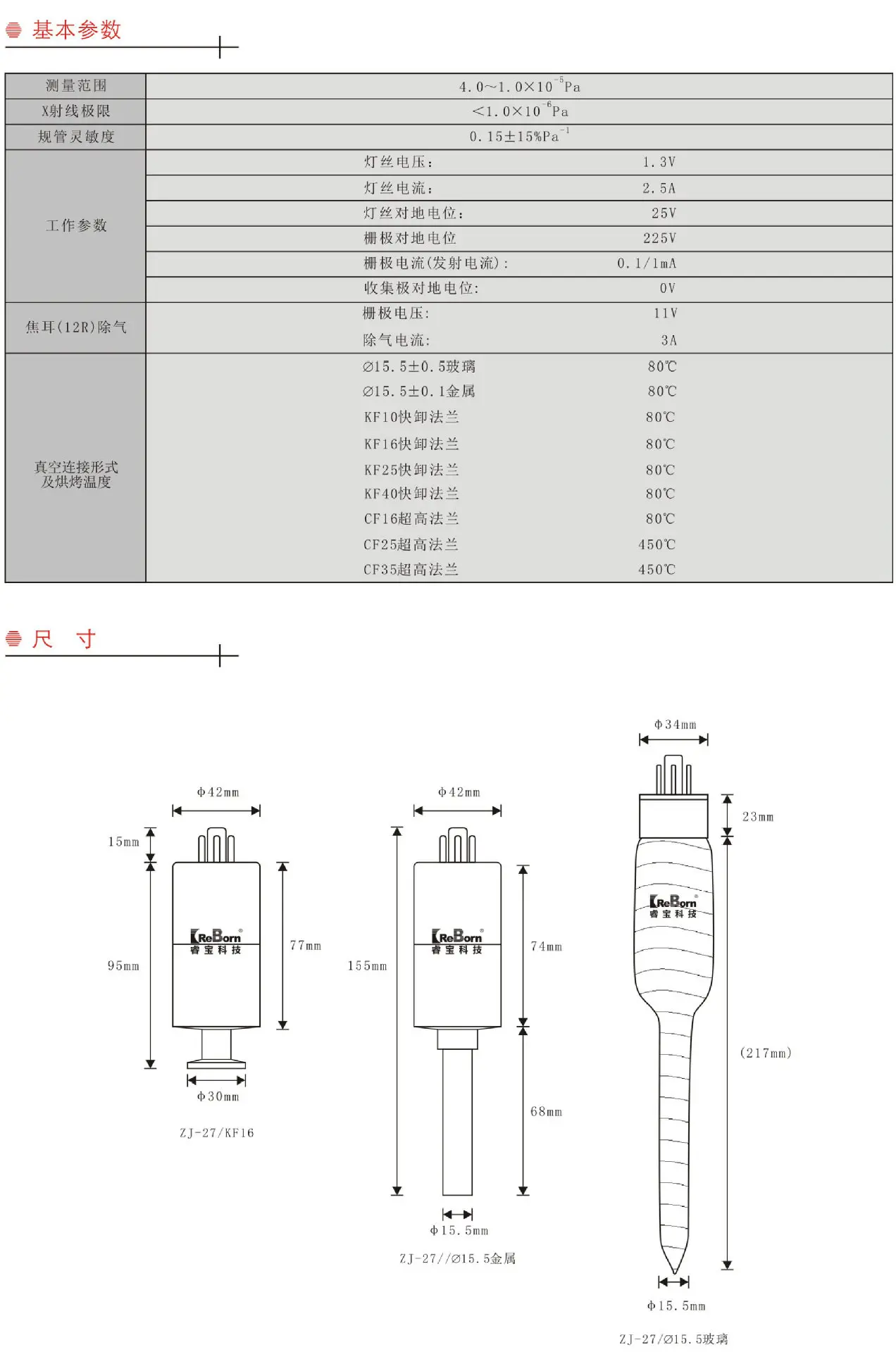 Вакуумный измеритель с горячим катодом Chengdu Ruibao ZJ-2715.5 для стекламеталла (art.: 3920dbf3426df) - 3920dbf3426df