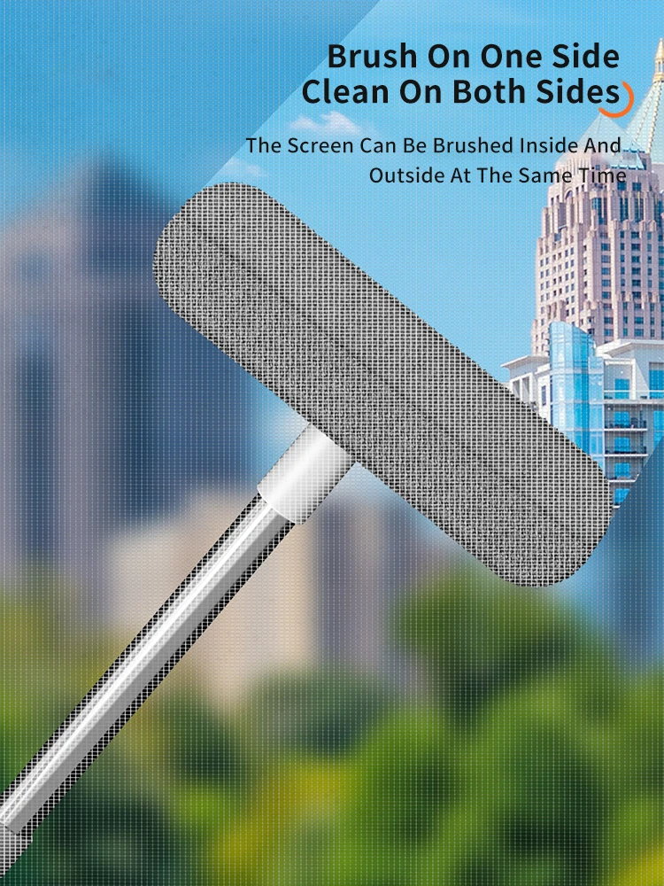 Window Cleaner Multifunctional Length 91 CM Cleaning Brush For Mosquito WindowScreen Control Net Clear Household Cleaning Tool