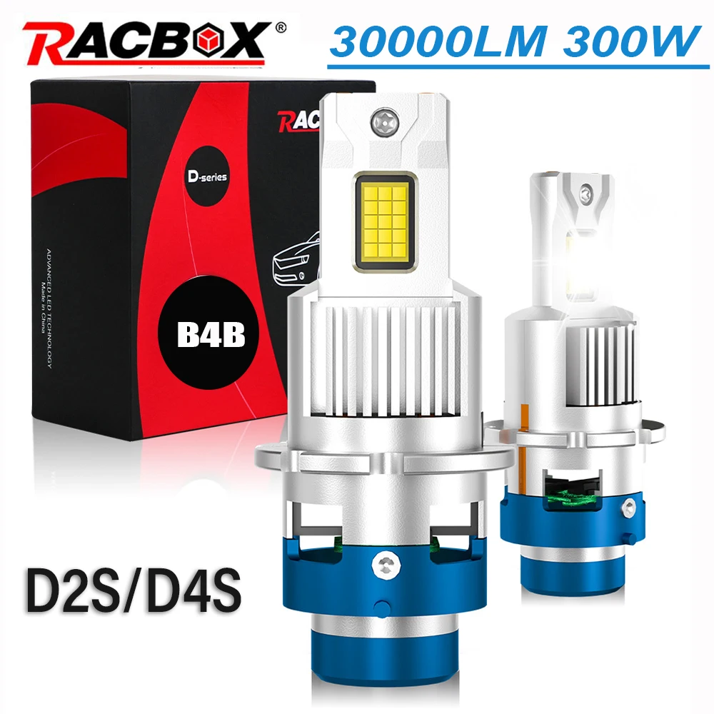 D2S D2R D2C Автомобильная светодиодная лампа для фар D4S D4R D4C Canbus Лампа 300 Вт 30000LM 6000K