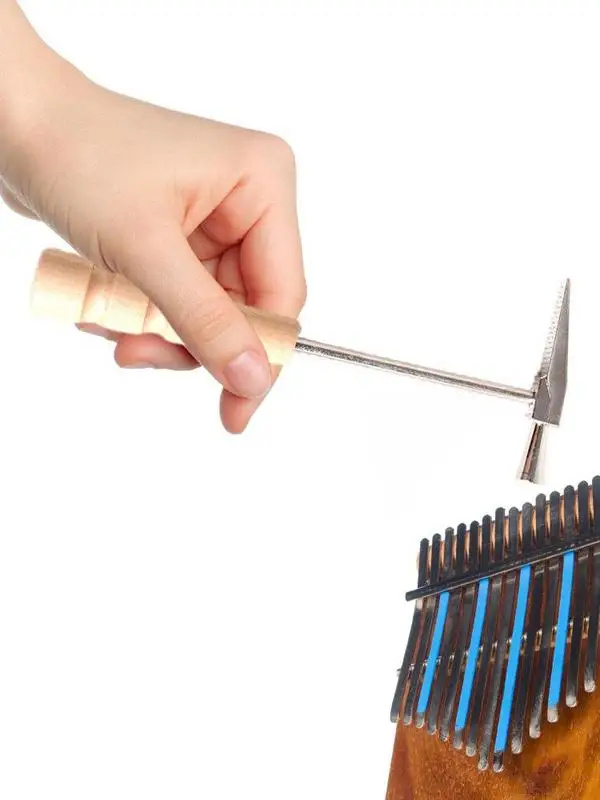 

Профессиональная Настройка пианино Kalimba, профессиональный молоток для настройки с тюнером и кленовой ручкой