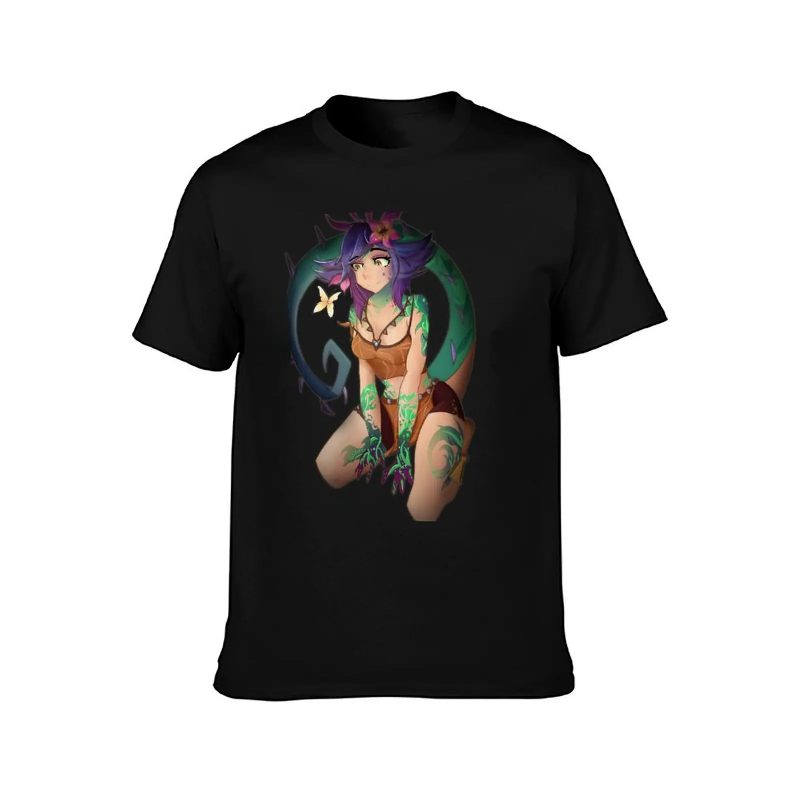 Фото Футболка Neeko, повседневная футболка с коротким рукавом №2