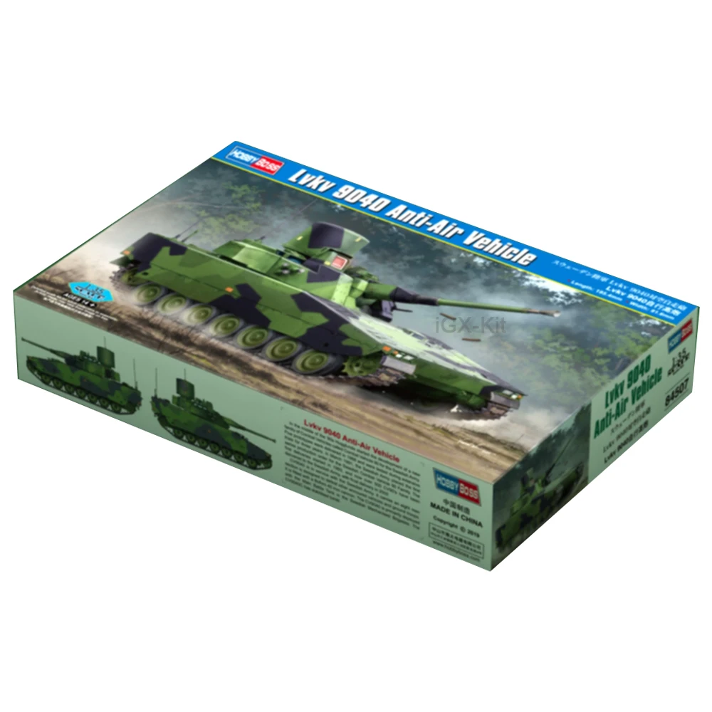 Hobbyboss 84507 масштаб 1/35 LVKV 9040 антисамолетный автомобиль самоходная артиллерия хобби