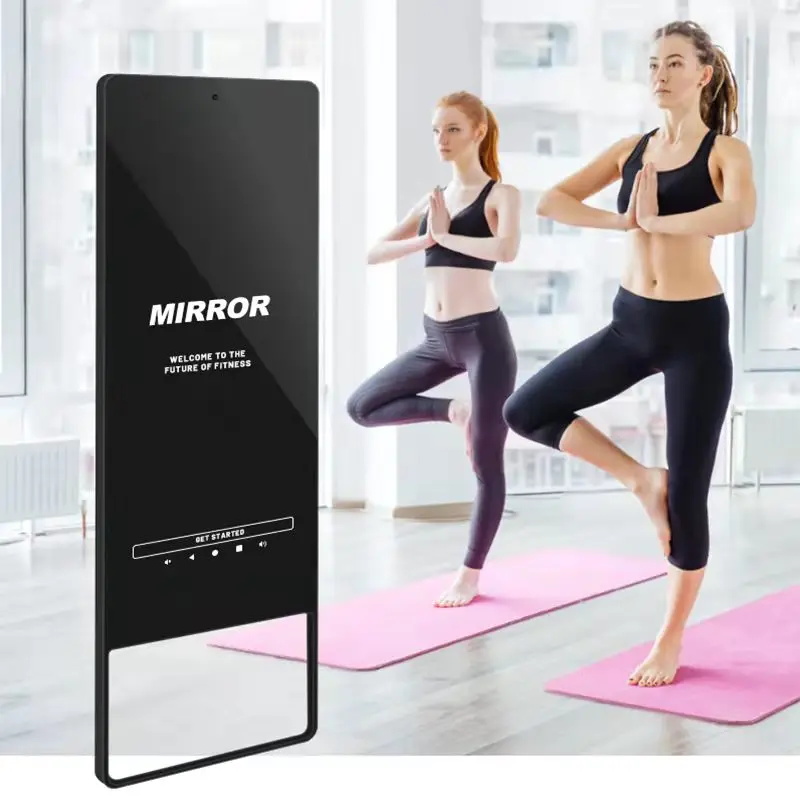 

Magic Exercise Mirror Gym Interactive Health Full Body Sport Gym Floor Wall Exercise Workout Mirror Smart Fitness Mirror