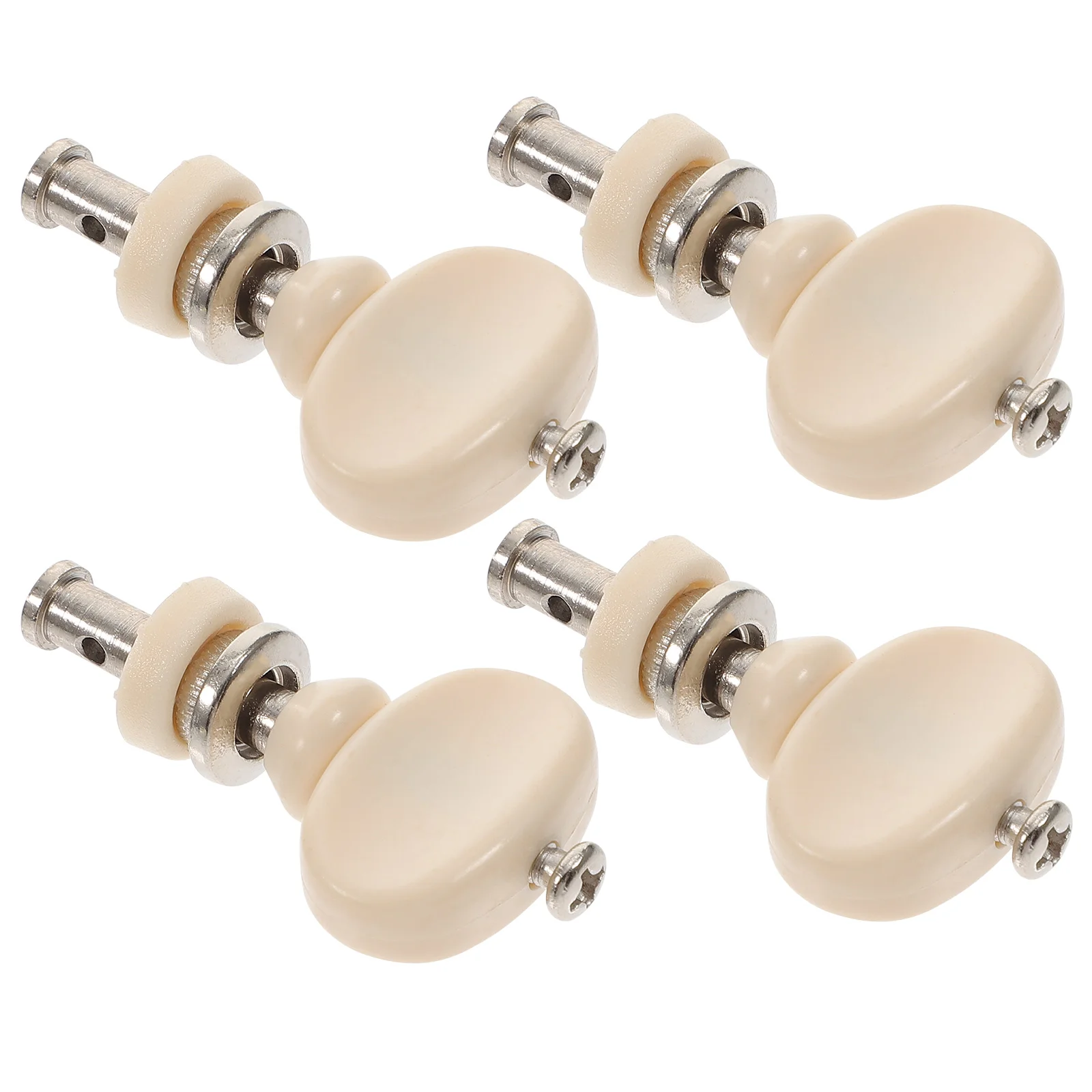 

4pcs Ukulele Tuning Pegs Pin Professional Machine Tuners Keys Button Instrument Replacement for String Guitar ( Locking