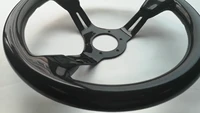 matte finish forged fabric carbon fiber steering wheel for racing car or boat od340mmxid280mmxh80mm