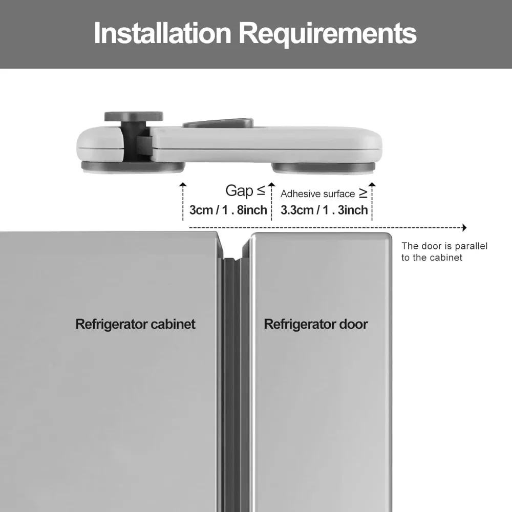 Безопасный замок для холодильника с двойной дверью защиты детей 5 предметов