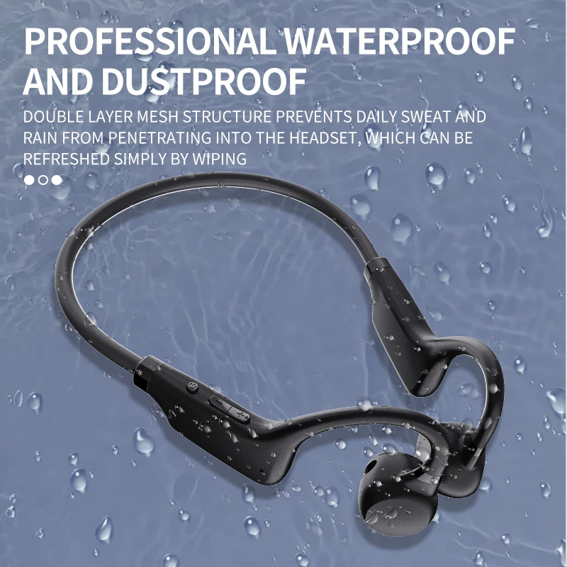 Bluetooth-наушники водонепроницаемые с микрофоном и поддержкой SD-карты |