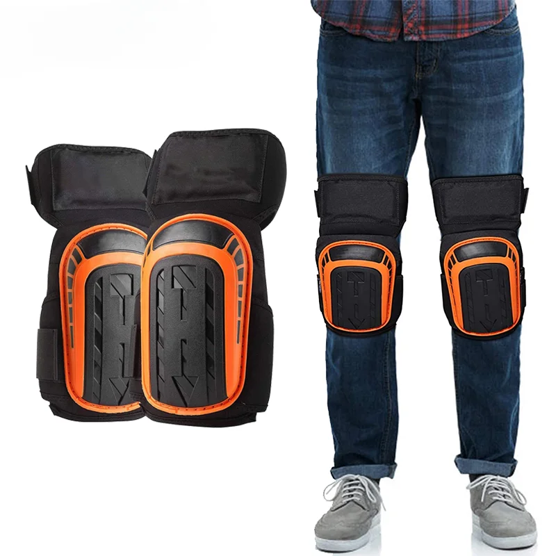 

1Pair Knee Pads for Work, Construction Gel Knee Pads Tools,Heavy Duty Comfortable Anti-slip Foam Knee Pads for Cleaning Flooring
