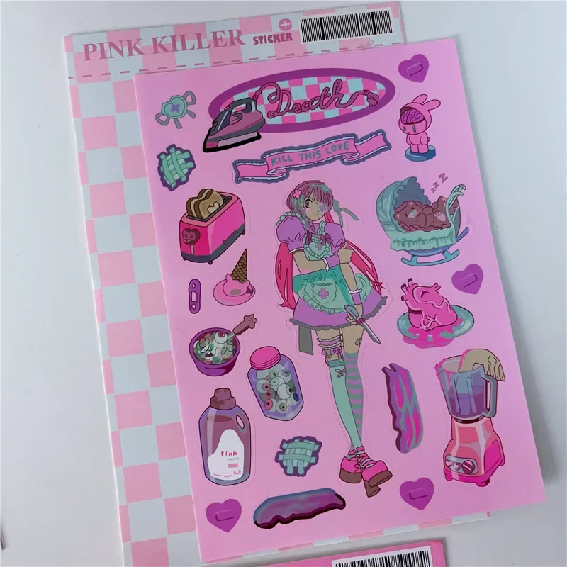 

Наклейка с героинями мультфильмов Gryan