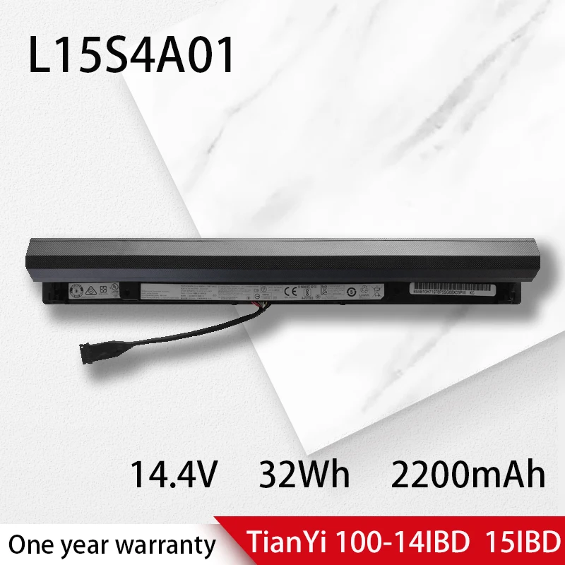 

L15L4A01 L15S4A01 Laptop Battery For Lenovo Ideapad 300-14IBR 300-15IBR 300-15ISK 100-14IBD 300-15ISK L15M4A01 L15S4E01 B71-80