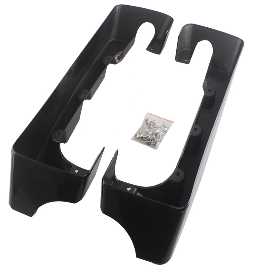 

Мотоцикл 4 "жесткая растягивающаяся седельная сумка расширение для Harley Touring Road King Street Glide Electra Glid ультра жесткие сумки 94-22