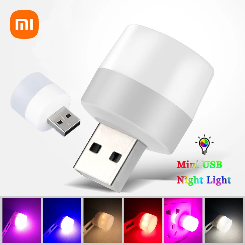 

Лампа XIAOMI с USB-разъемом, светильник для чтения с аккумулятором и защитой глаз, маленький светильник для чтения, ночник
