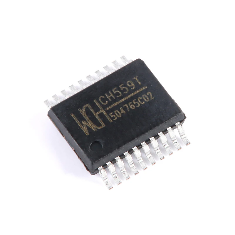 

10PCS Original Authentic CH559T SSOP-20 8-Bit Enhanced USB Microcontroller Chip
