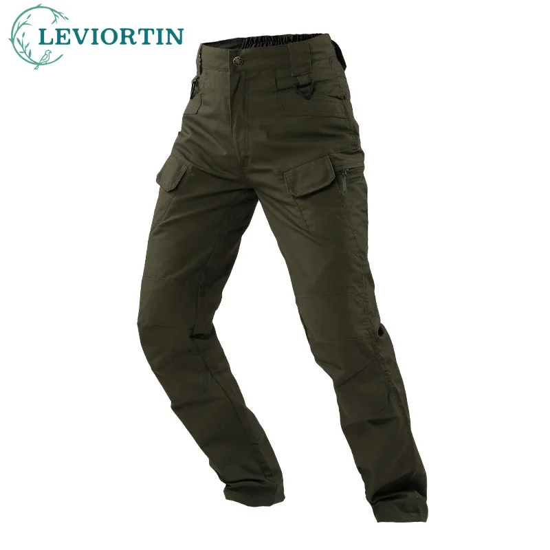 Men Tactical Cargo Pants Military Camouflage Combat Work Hunting Trousers Joggers Male Outdoor Overalls Wear-resistant Pants