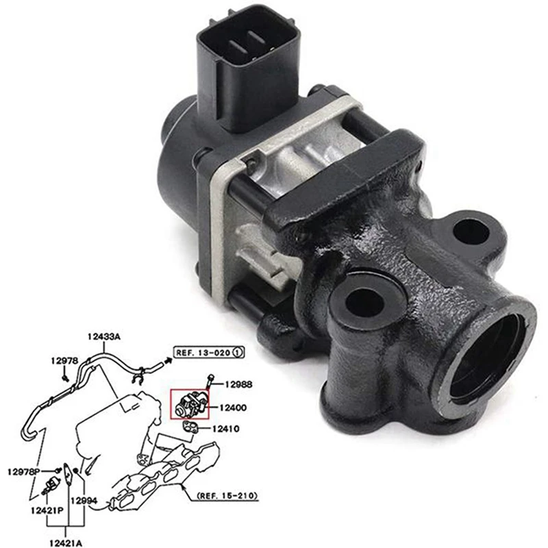 Клапан EGR для Mitsubishi Eclipse Galant Lancer Outlander 2.4L 2004-2012 EGR1672 EGR4300 MR578913 EGV913 1 шт.