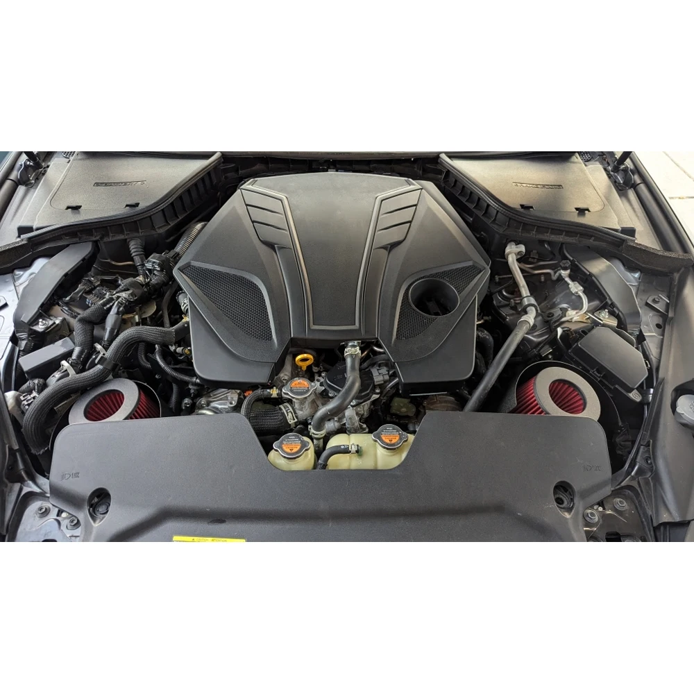 Комплект для холодного впуска воздуха + теплозащитный экран для Infiniti Q50 Q60 3.0L Twin Turbo VR30DDTT 2016+ (art.: 3920db0b2565a) - 3920db0b2565a