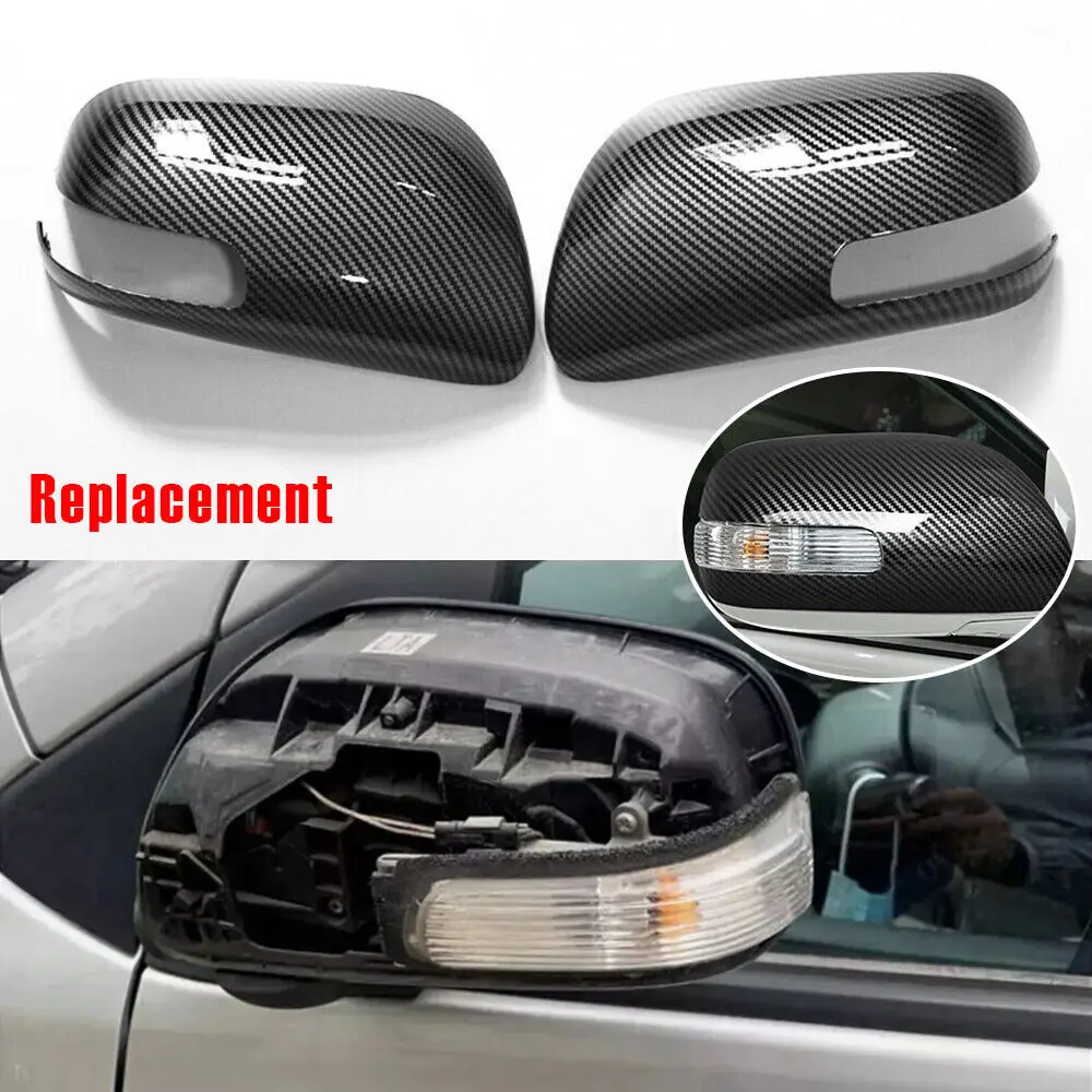 Фото Для Toyota Camry Aurion 2006-2011 Замена автомобиля, боковое зеркало заднего вида, крышка крыла, внешняя дверь, чехол заднего вида, отделка из карбона №1