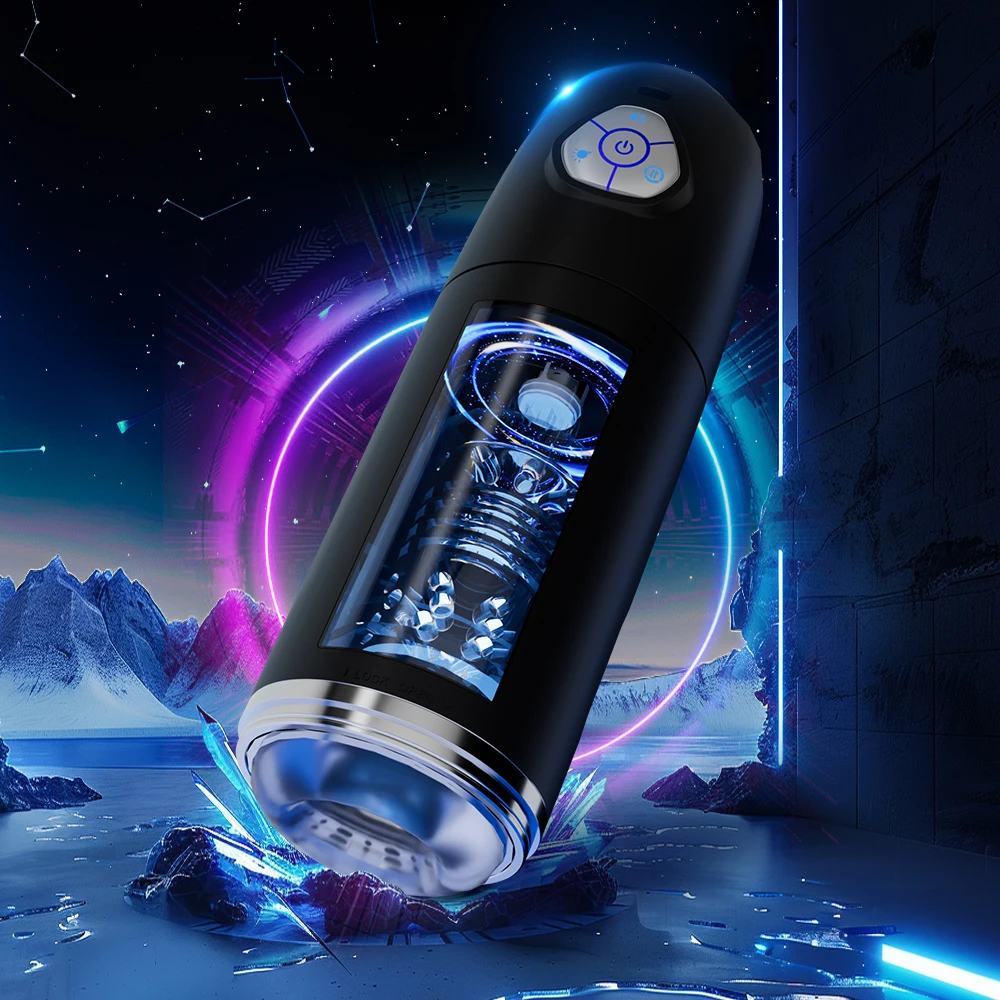 6-в-1 электрический телескопический вращающийся мужской тренажер для задержки