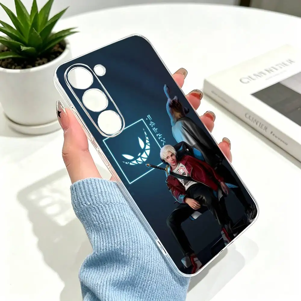 Фото Чехол для телефона El Rubius-OMG, прозрачный силиконовый мягкий чехол для SamsungA10,12,20,21S,30,31,40,50,51,52,70,71 №3