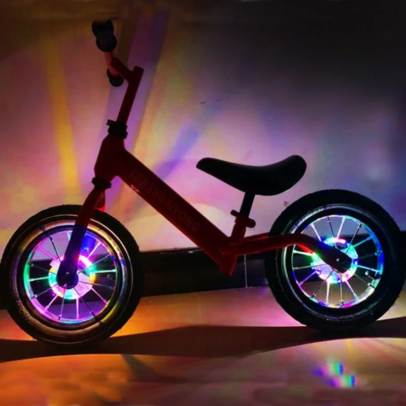 Велосипедная зарядка Цветочная лампа для барабана ветровой огонь колесо горного