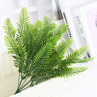 1 bunch persian grass artificial plant leaves home outdoor garden room decor fake plant wedding party decoration supplies