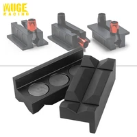 free shipping aluminum magnetic vise jaw protective inserts magnetized line separator soft jaw insert for an fitting em1043