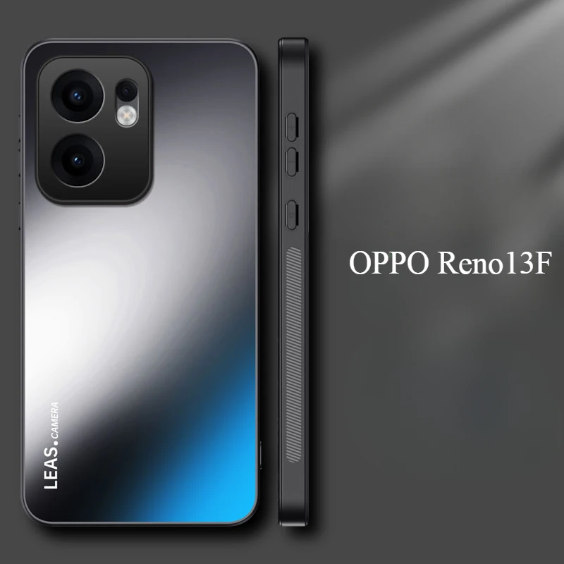 Matte Case For OPPO Reno13F Skin-feeling AG Lens Protection Phone Back Cover Reno 13F Reno13 F Shockproof Bumper