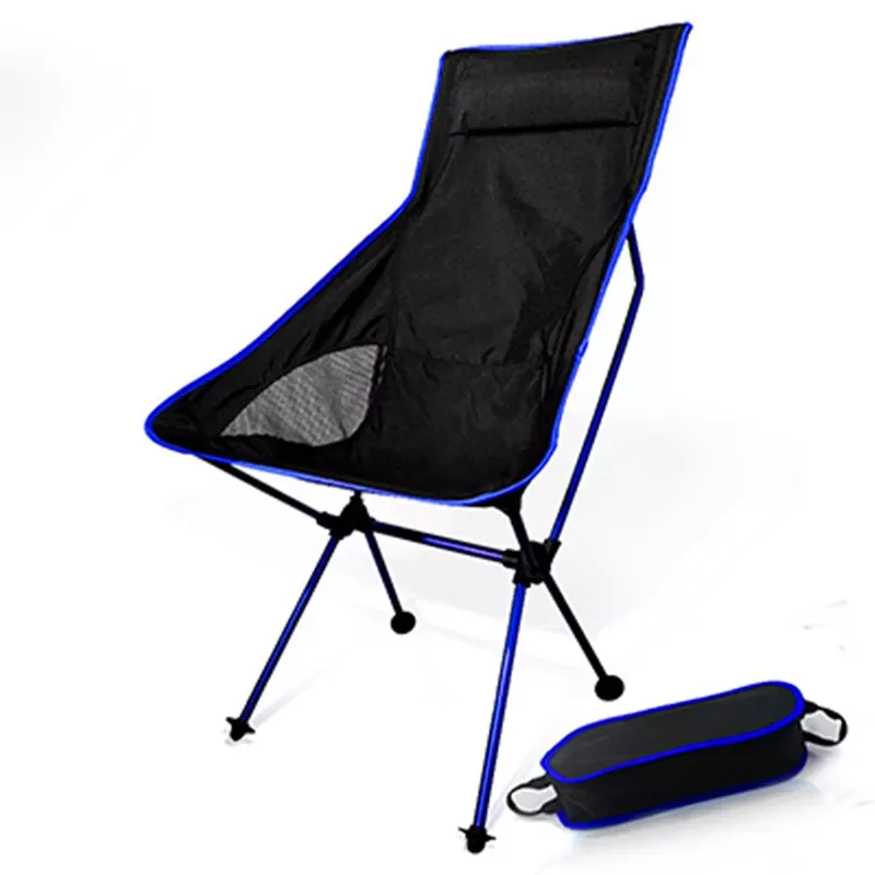 

2023 Light Moon Chair Lightweight Fishing Camping BBQ Chairs Folding Extended Hiking Seat Garden Ultralight Office Home Furnitur