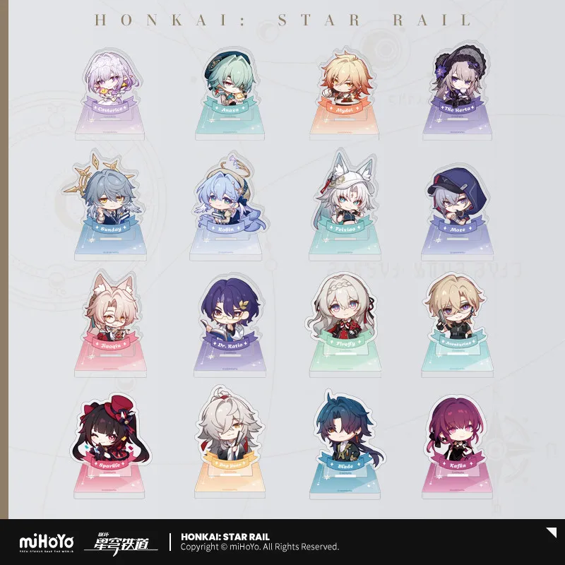 Аниме-игра Honkai: Star Rail Earthals of The Nameless Series, акриловая подставка, украшение для карты, лезвие Kafka Jing Yuan MiHoYo (art.: 3920d466aa4e2) - 3920d466aa4e2
