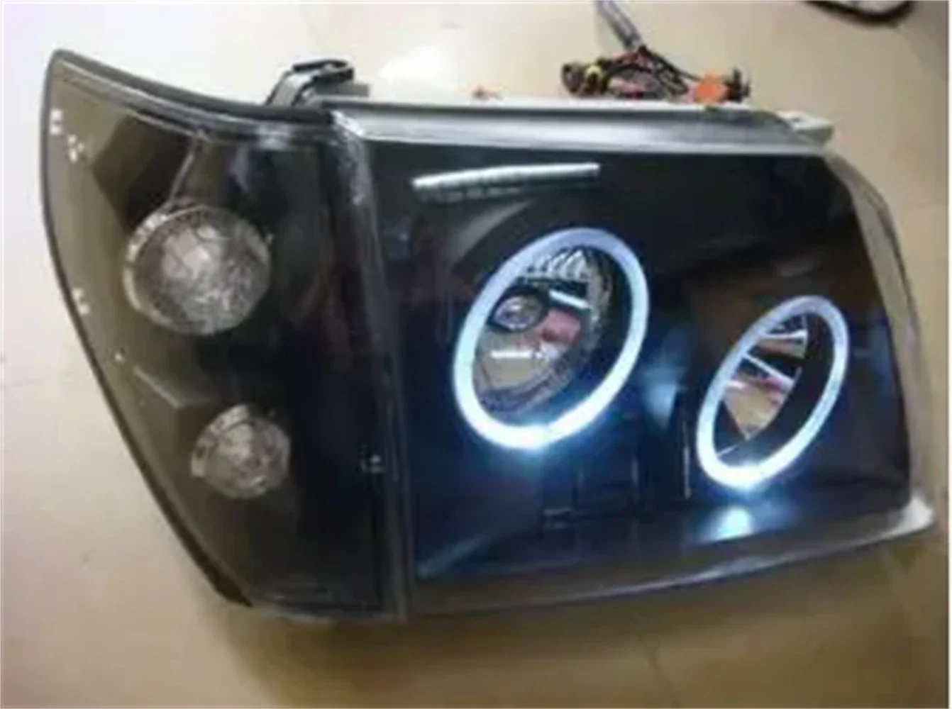 Светодиодные угловые задние фонари в сборе для Toyota Land Cruiser Prado LC90 2700 3400 DRL