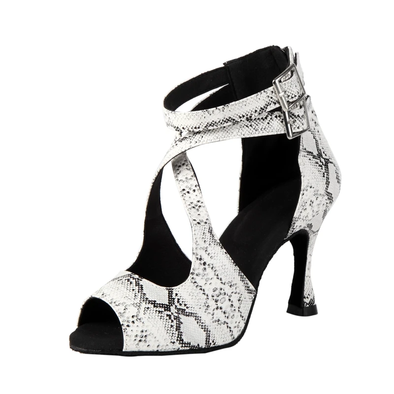 Professional Latin dance shoes High Top heels Women Ballroom Dance Boots soft Soles Ladies Tango Salsa  social Dance Shoes