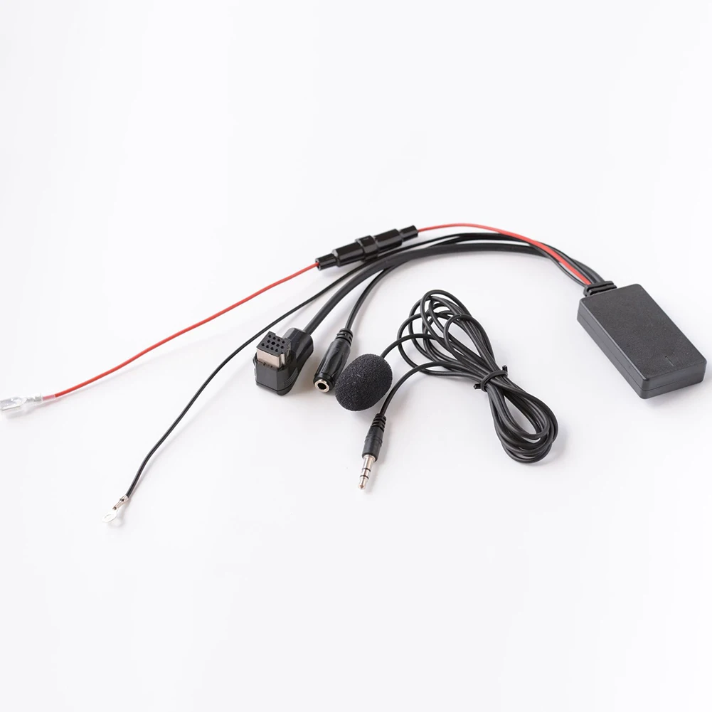 1X Радио стерео AUX кабель адаптер + микрофон Bluetooth-совместимый 5 0 EDR 11pin разъем для