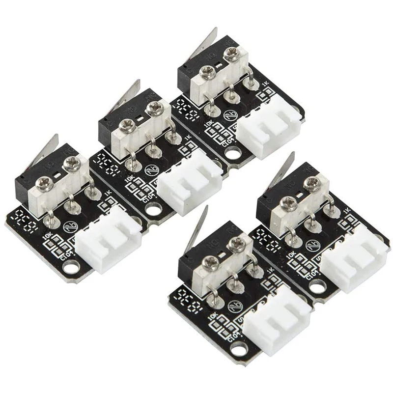 

5PCS For CREALITY 3D Printer Accessories X/Y/Z Axis Limit Switch 3Pin N/O N/C Control Easy To Use Micro-Switch