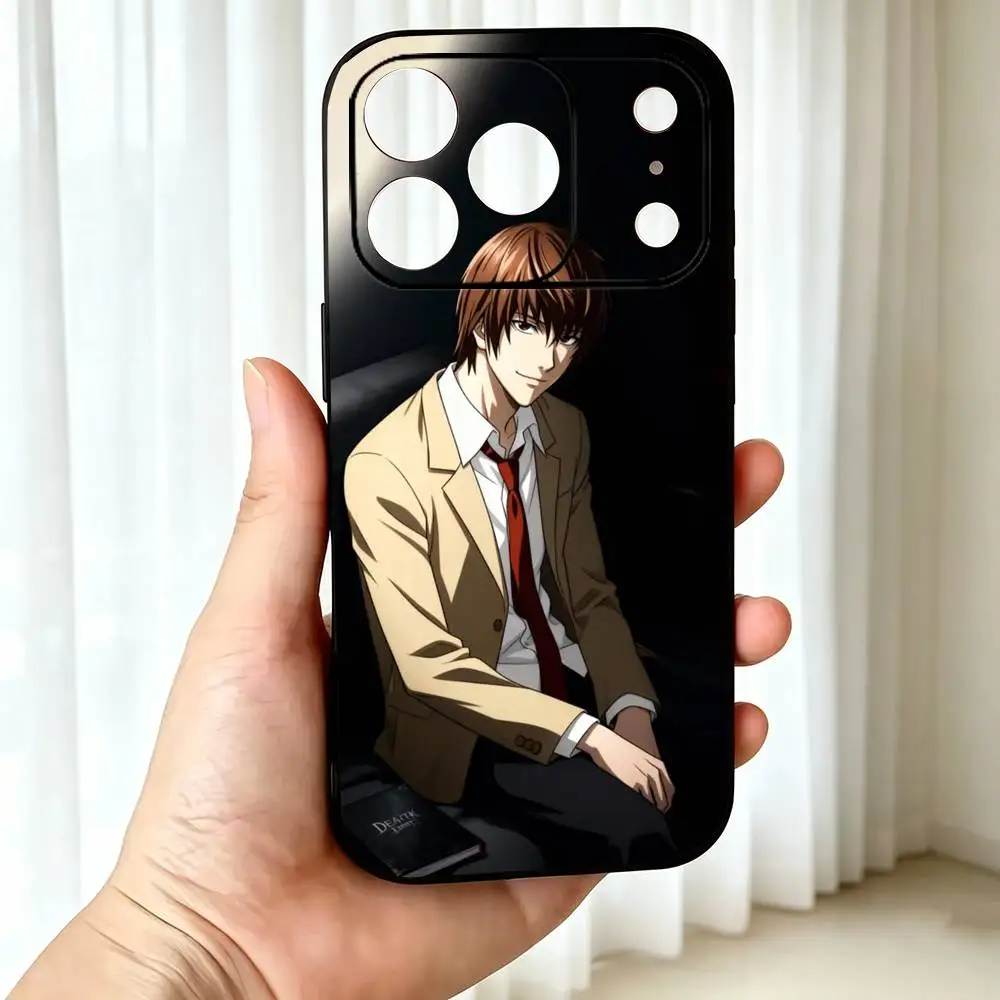 Фото Чехол для телефона D-Death Note Light Yagami, силиконовый, мягкий, для iPhone 17 16 15 14 13 12 11 X XR Plus Pro Max Plus №5