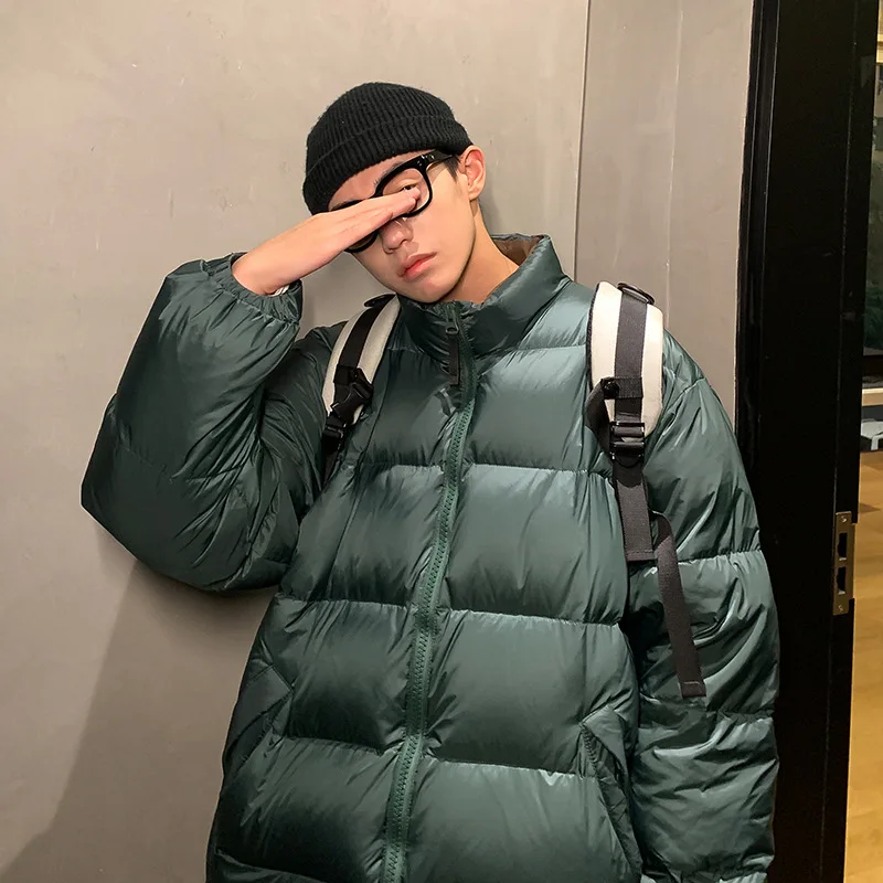 

2021 Japanese retro collared cotton-padded jacket port wind cotton-padded jacket