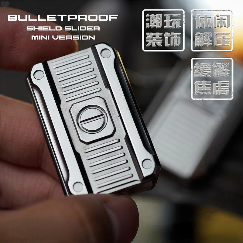 Out-of-Print EDC Pop Shield Second Generation Iron Royal Mini Explosion-Proof Shield Push Brand Metal Toy Decompression Artifact