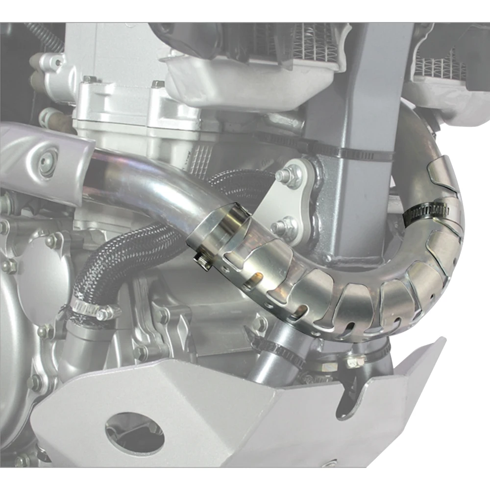 

Универсальный для Kawasaki KX250 (KX250A) KX450 (KX450J) KX250F MY13 KX450F 4-тактные Запчасти для мотоциклов, защита выхлопной трубы, 4-тактный