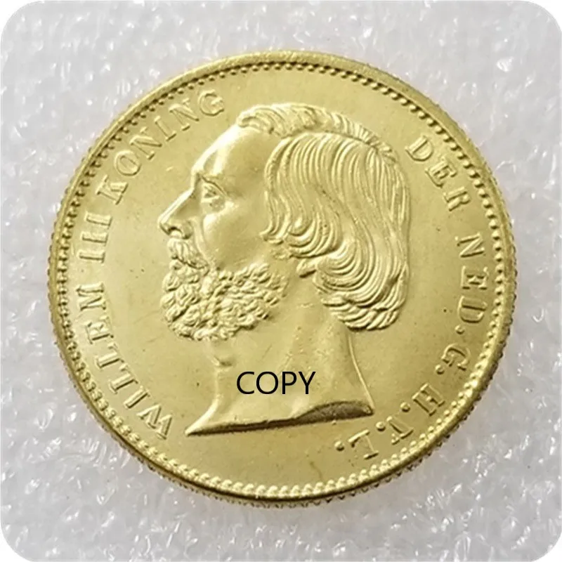 

Netherlands 1850 Commemorative Collector Coin Gift Lucky Challenge Coin COPY COIN