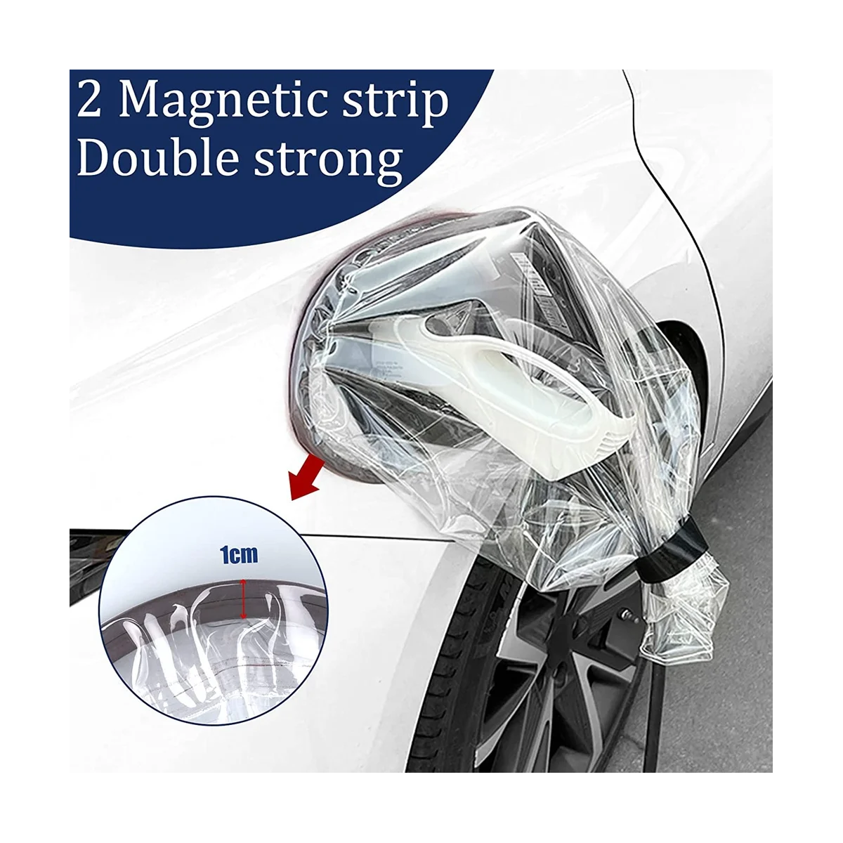 Автомобильный чехол с зарядным устройством для электромобиля защитой от дождя