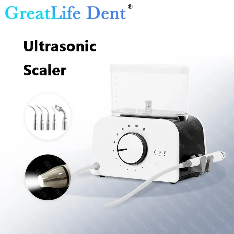 Ультразвуковой скалер GreatLife со съемным наконечником и автоматическим